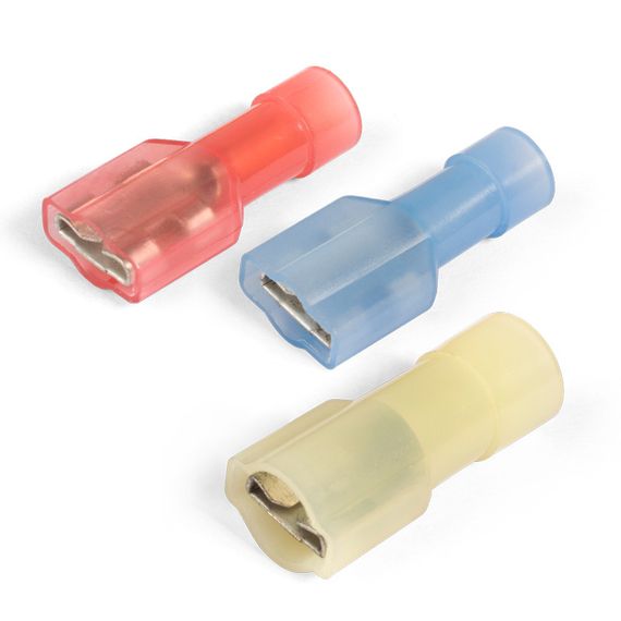 Наконечник КВТ РПИ-М(н) 6.0-(6.3) мама изолированный желтый (упаковка 100шт) 38823