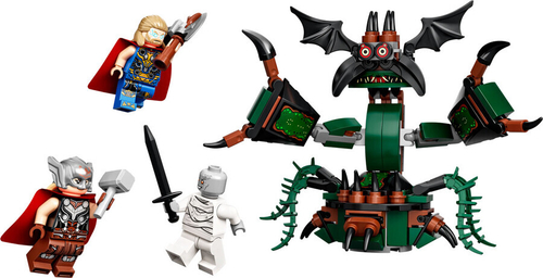 Конструктор LEGO Marvel 76207 Нападение на Новый Асгард