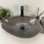 Каменная раковина из речного камня RS-05175 (60*38*15) 0862 из натурального камня