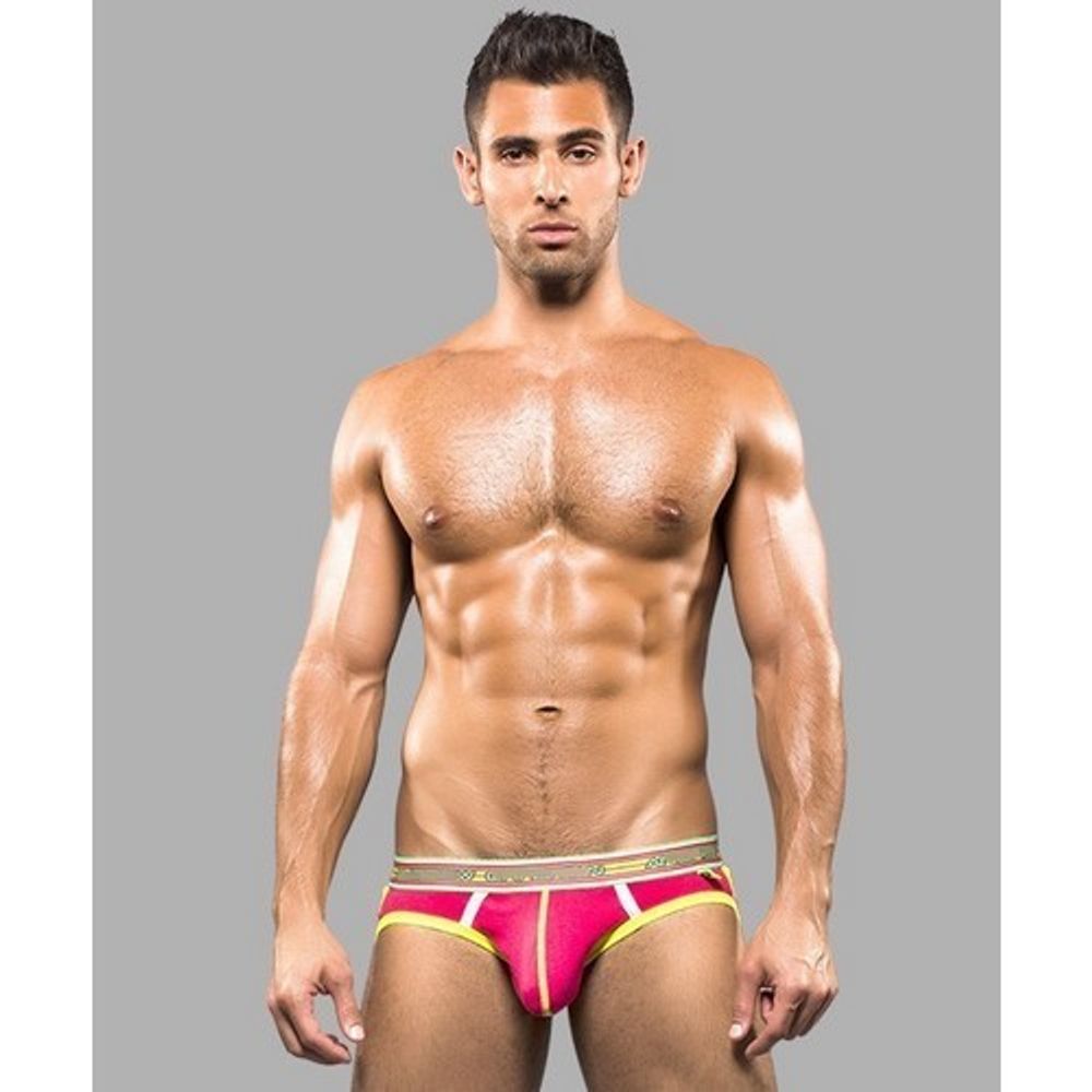 Мужские трусы джоки розовые Andrew Christian  jOck  AC9621
