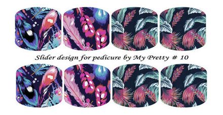 Слайдер-дизайн для педикюра # 10 pedicure