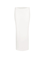 white skirt