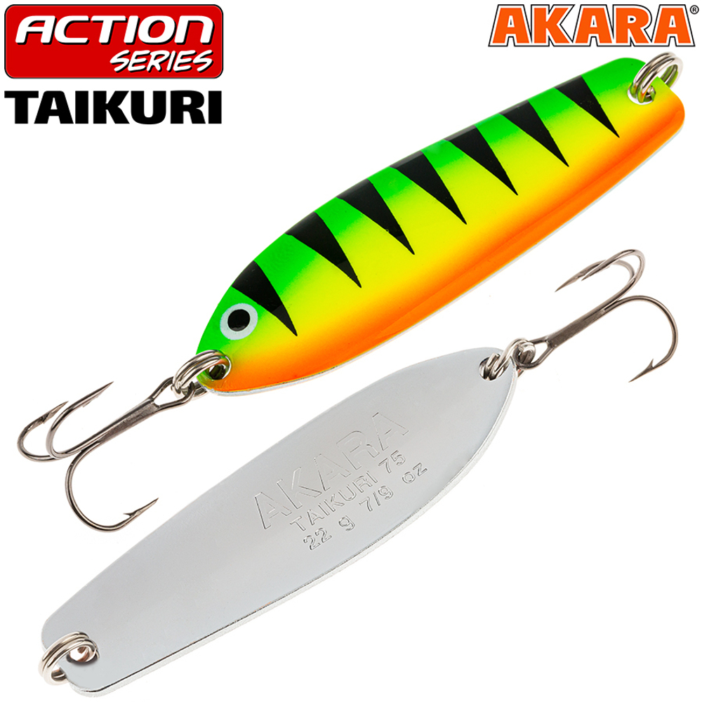Блесна колебалка Akara Action Series Taikuri 50 10,5 гр. 6-Sil