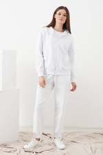 1834 Кардиган женский (белый)