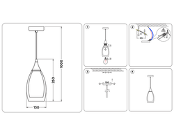 Ambrella Подвесной светильник Traditional TR3542