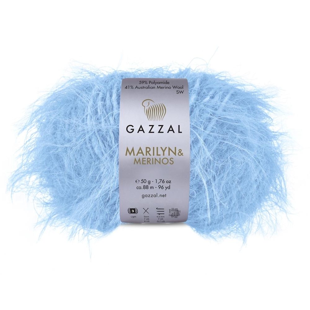 Пряжа Gazzal Marilyn & Merinos (8280) Пряжа Gazzal Marilyn & Merinos (8280)