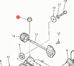 Втулка фары для снегоходов 36Y843540000