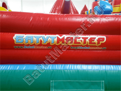 Коммерческий надувной батут "Страна клоунов"