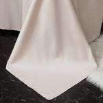 Комплект постельного белья Однотонный Сатин Премиум широкий кант на резинке OCPKR018