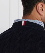 Свитер CLASSIC CABLE Tommy Hilfiger - темно-синий(MW0MW33132)