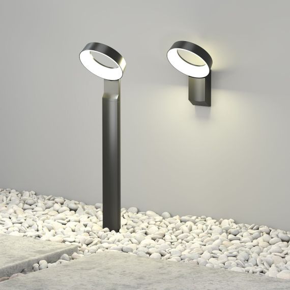 Уличный настенный светодиодный светильник Denkirs Sanvik DK9712-BK