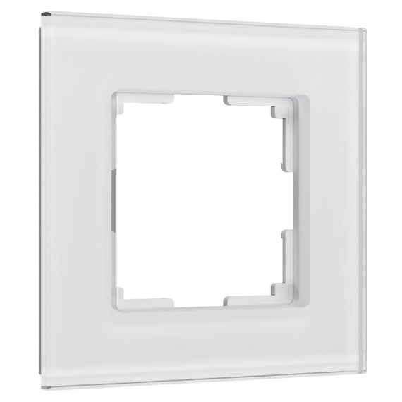 Рамка Werkel Senso на 1 пост белый стекло soft-touch W0013101 4690389200304