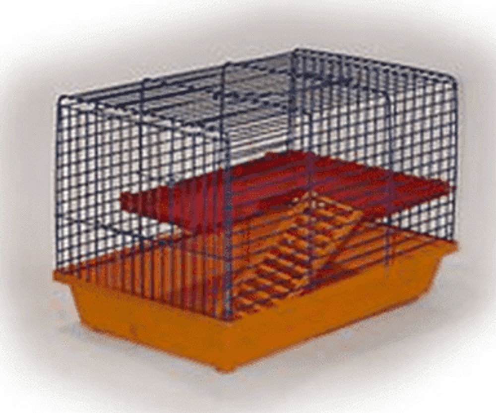 ЗООМАРК Клетка  д/грызунов 2-х этажная (ж)  120ж