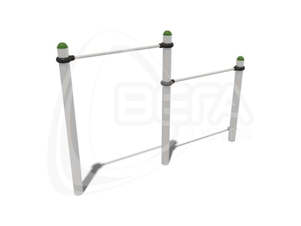 Перекладина разноуровневая низкая ФК001.00.1