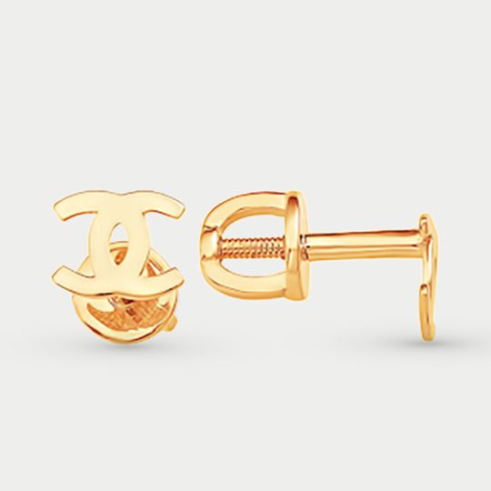 Серьги золотые