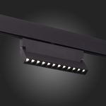 ST362.446.12 Магнитный трековый светильник Черный LED 1*12W 4000K 1 009Lm Ra&gt;90 36° IP20 L219xW22xH134 48V