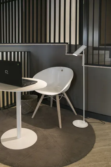 Торшер Link белый