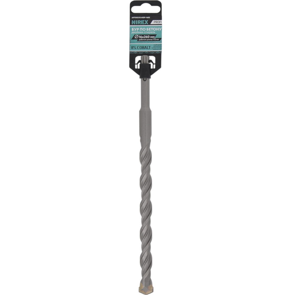 Бур NIREX Profi SDS+ 16*260 NDP-1602