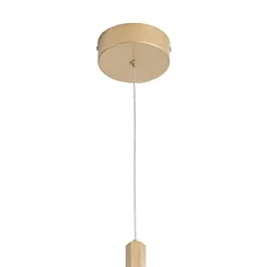 ST614.203.06 Светильник подвесной ST-Luce Золотистый/Золотистый LED 1*6W 4000K Подвесные светильники