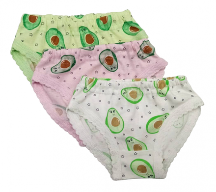 Трусики для девочки 114/22 авокадо (3 цвета)