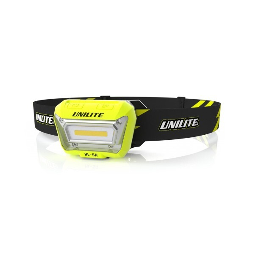 UNILITE Налобный сенсорный фонарь 325 Lm COB, 1500 mAh, IP65