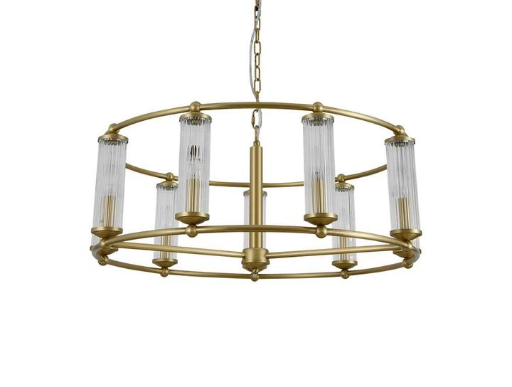 Люстра NEWPORT 3729/C brass