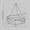 Подвесная люстра Maytoni Balance MOD317PL-06B