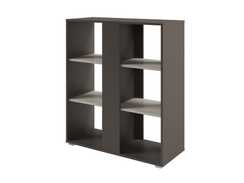 Стеллаж средний с планкой открытый 950х396х1096 D-73