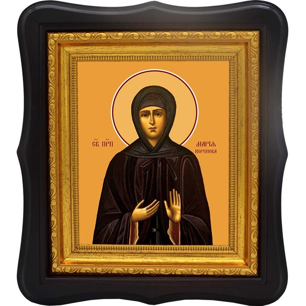 Мария Корепова исповедница. Икона на холсте.