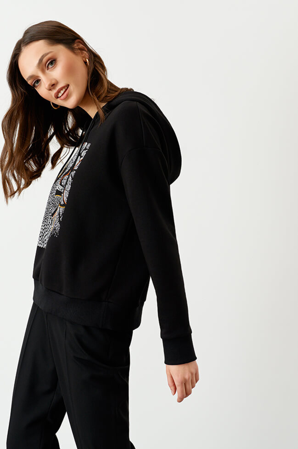 22733 Джемпер женский (черный)