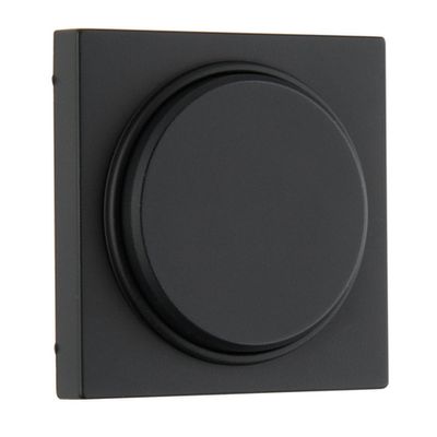 Накладка диммера LIREGUS RETRO AISR-001.R/SWM чёрная матовая