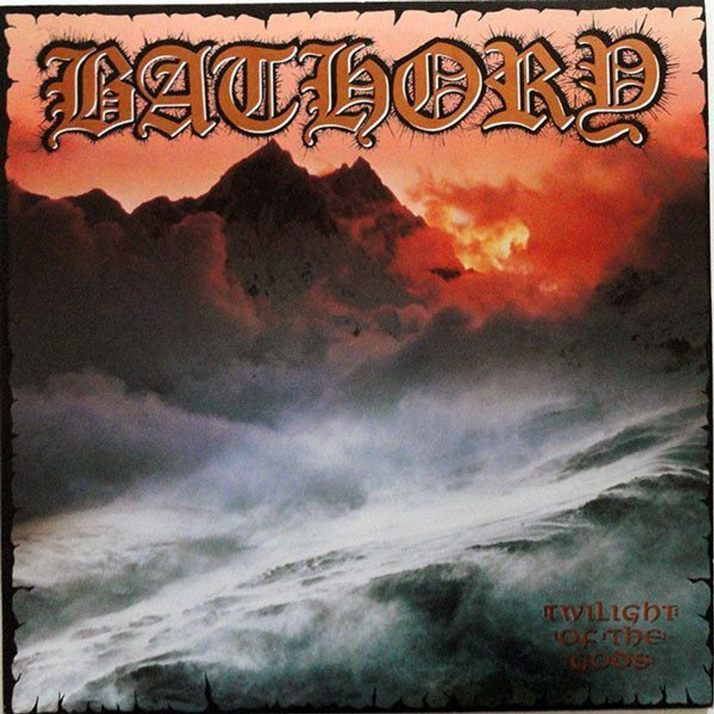 BATHORY - Twilight of the Gods, лицензионное издание, музыкальный компакт диск