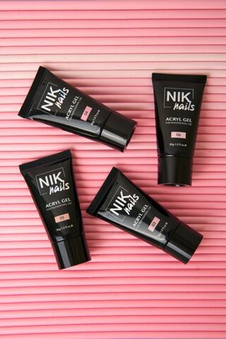 Полигель NIK nails  #white 30g