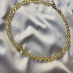 Чокер "Солнечный поток" из цитрина