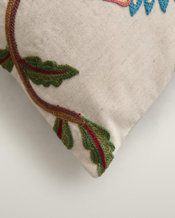 Zara Home наволочка декоративная из хлопка, светло-бежевый, 45x45 см · 6379/008