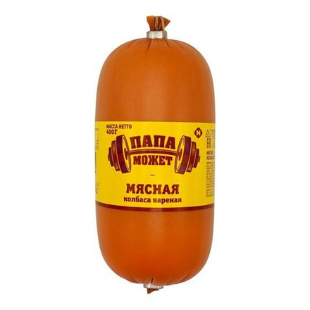 Колбаса Мясная Папа может 400 гр