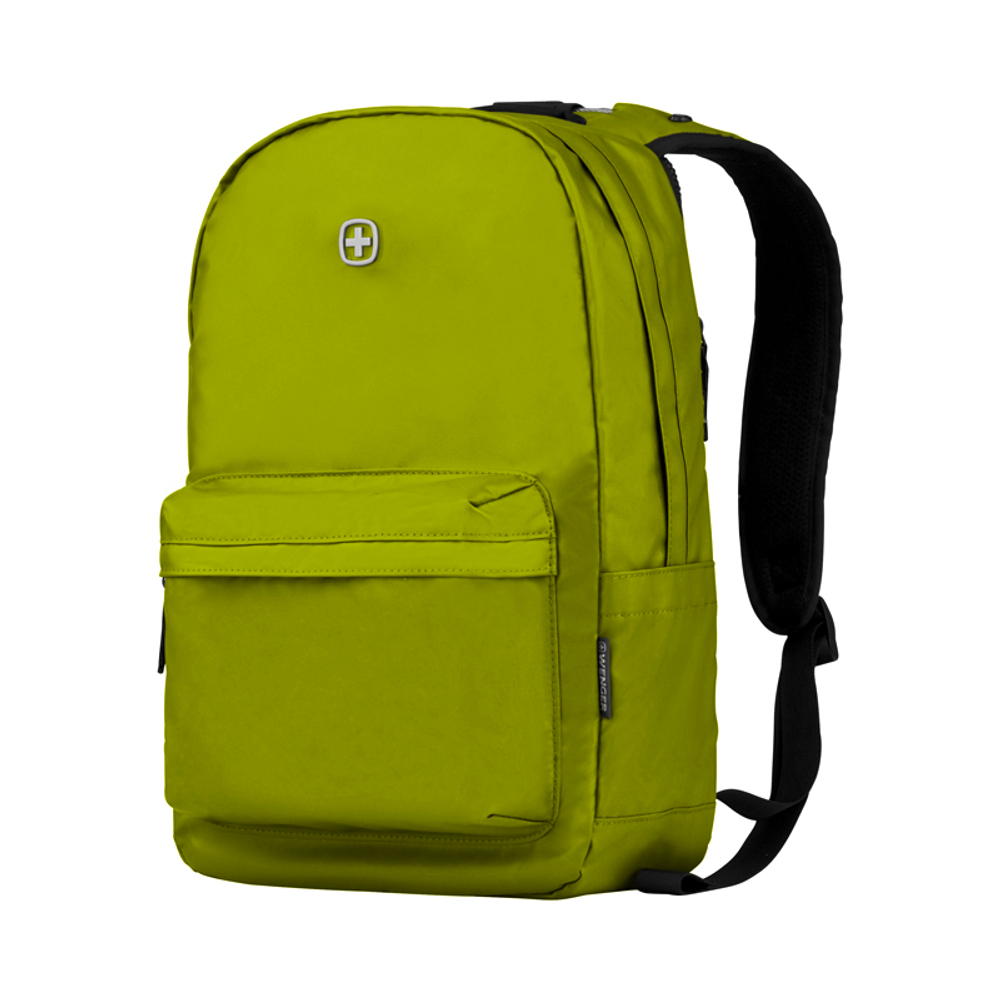Рюкзак Wenger 14'', с водоотталкивающим покрытием, салатовый, 28x22x41 см, 18 л