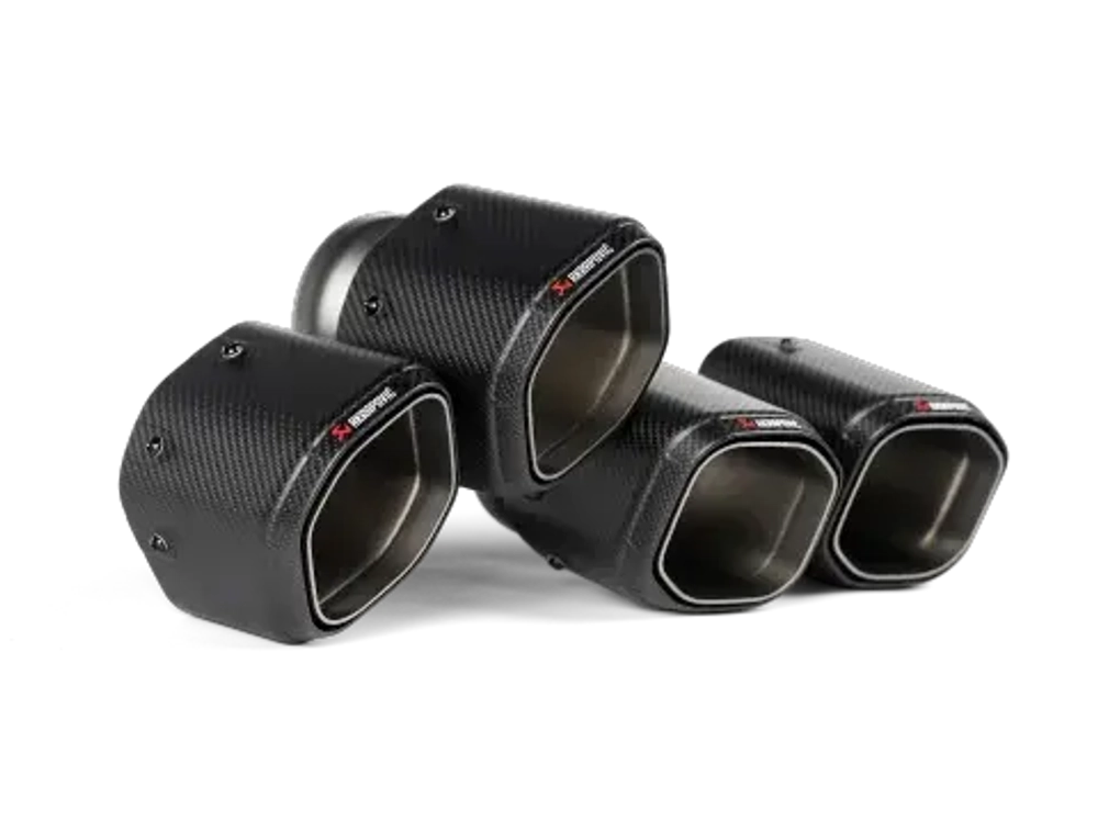 Оригинальные выхлопные насадки Akrapovic для BMW M5 G90 2024+ БМВ