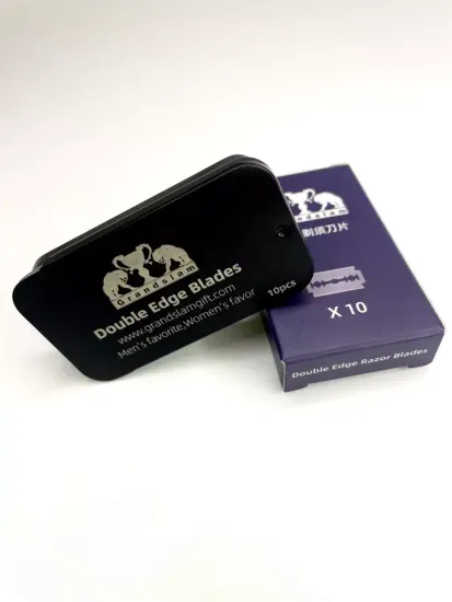 Набор сменных лезвий Grandslam в металлическом кейсе 10шт