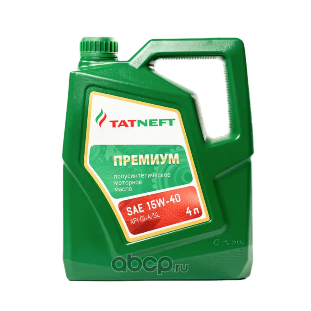 Татнефть-Премиум 15W40 CI-4/SL (4л)