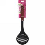 Шумовка кухонная пластиковая с прорезями «Сhocolate»