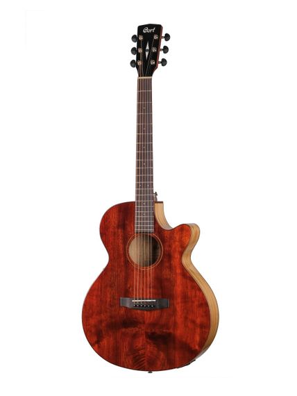 Cort SFX-Myrtlewood-BR SFX Series - электро-акустическая гитара, с вырезом, коричневая