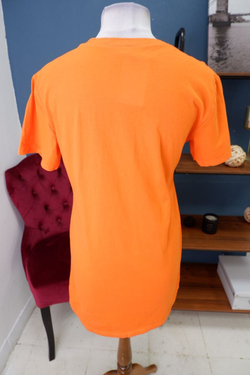 Туника яркая с принтом 48 размер