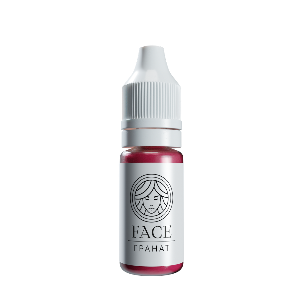 Перманентный пигмент FACE ГРАНАТ, 6мл