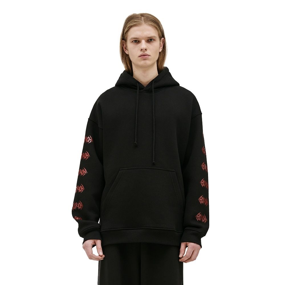 Худи Волчок Sleeve черный