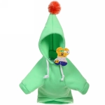 Кофта - толстовка с капюшоном для собак мелких пород «МОДНЫЙ БРО», бон бон, цвет мятный, размер L (20*36*26см) Ultramarine