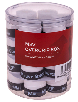 Теннисные намотки MSV Prespi Absorb Overgrip white 24P