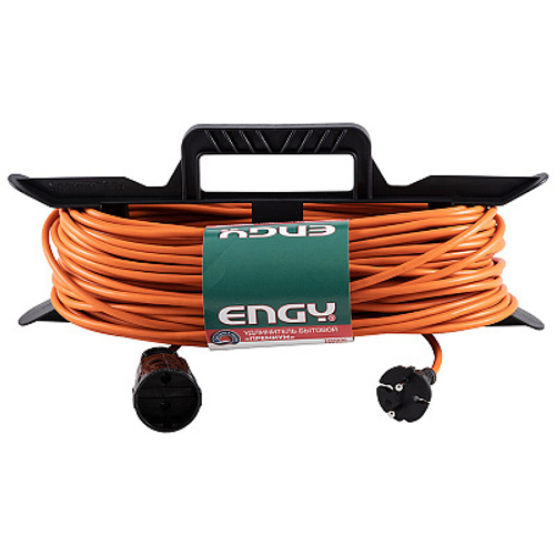 Удлинитель на раме Engy "Премиум" 40м/1роз (ПВС 2х0.75)