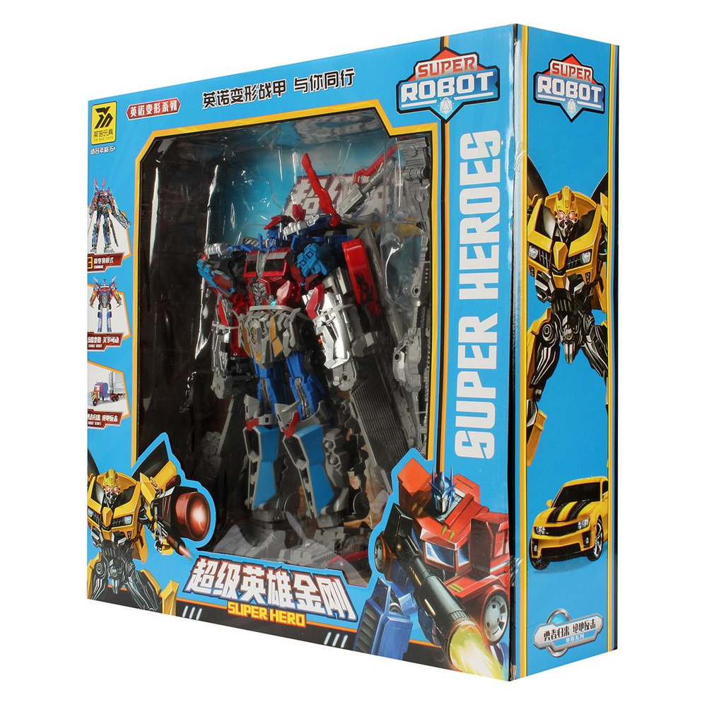 Трансформер-робот, коробка YND666-139