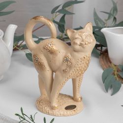 Статуэтка Кошка Нэсси Айвори